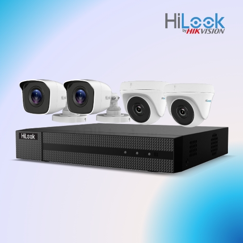 Paket cctv 4 kamera hilook 2mp