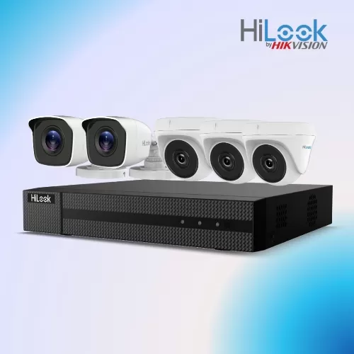Jual Paket cctv 5 kamera Hilook 2mp Harga Murah