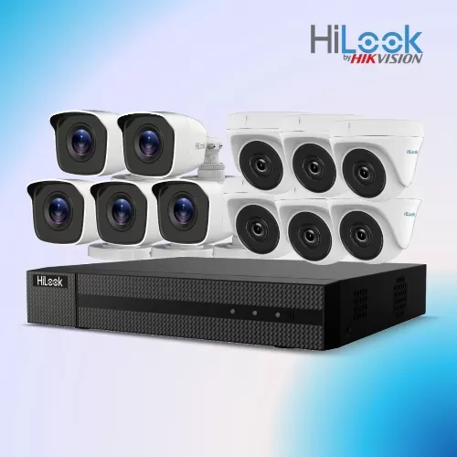 Jual Paket cctv 11 kamera hilook 2mp Harga Murah